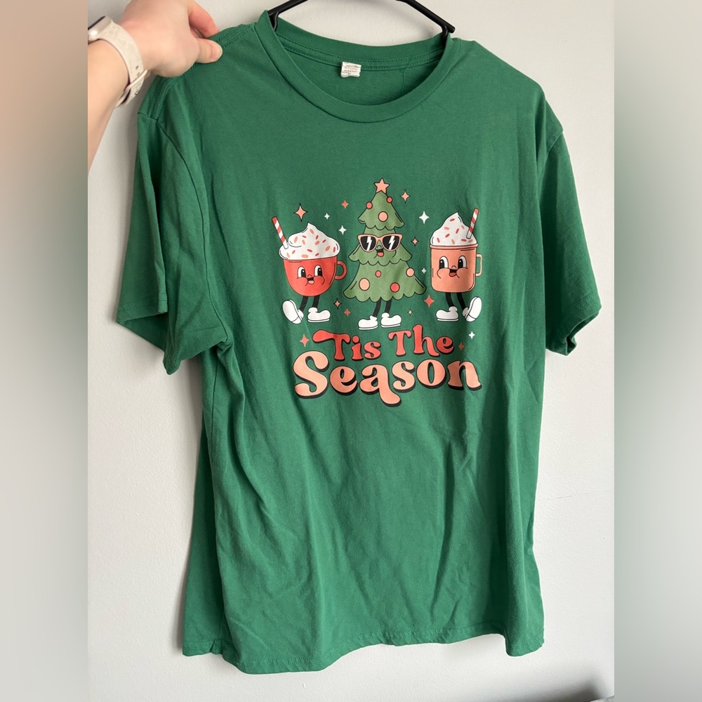 Green Graphic Short Sleeve Tee